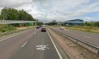 The road will be closed northbound towards the Inveralmond roundabout. Image: Google Street View
