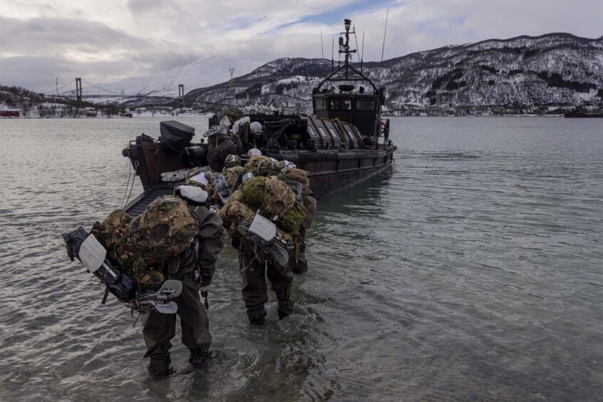 45 Commando NATO exercise in northern Norway.