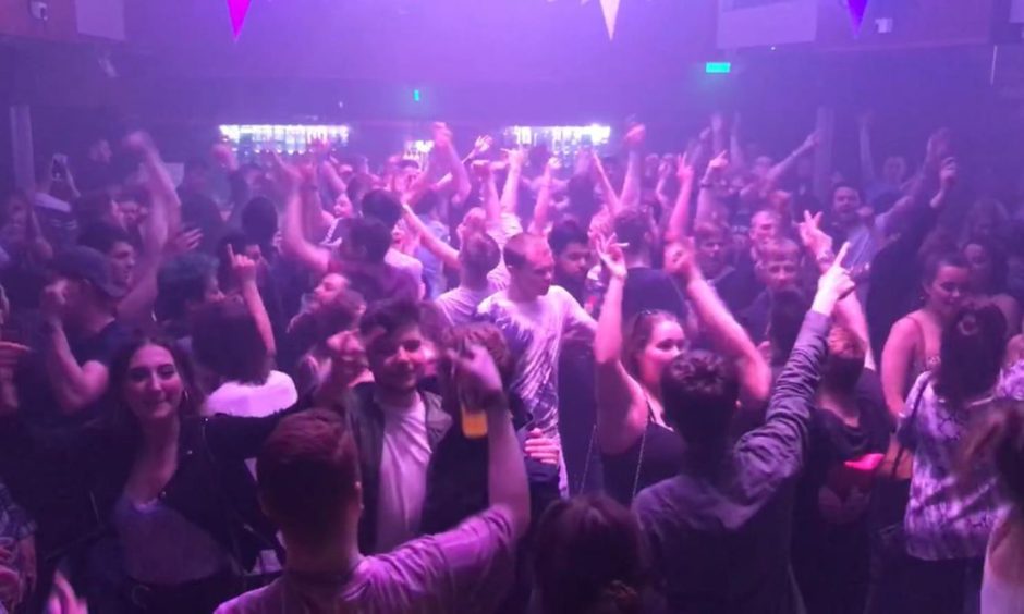 A busy dancefloor at Loft nightclub in Perth