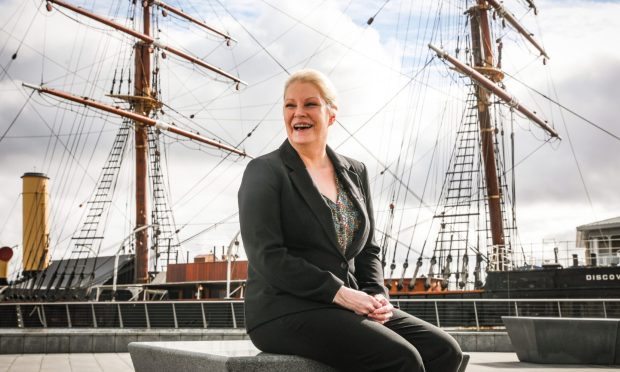 South Georgia Heritage Trust CEO and Dundee Heritage Trust trustee Alison Neil at the RRS Discovery in Dundee.