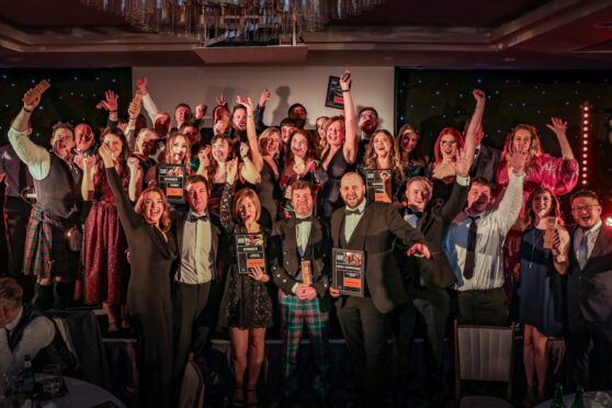 The winners of the Food and Drink Awards. Image: Mhairi Edwards/DcThomson