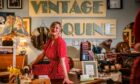 Lisa Irving owns the Vintage Quine boutique in the village of Falkland, where Outlander was filmed. Image: Mhairi Edwards/DC Thomson.