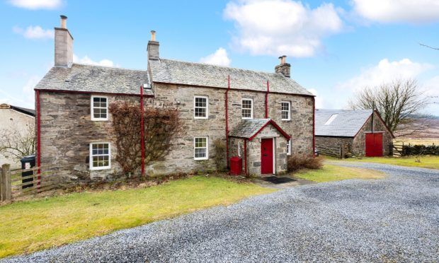 The Perthshire home located between Aberfeldy and Dunkeld.