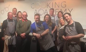 Martel Maxwell at Dundee Cooking Academy