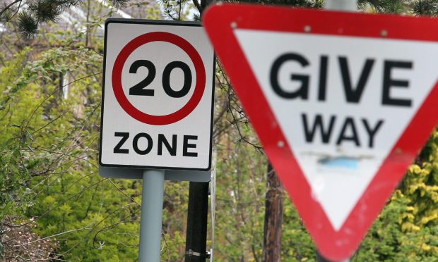 Wood sped through 20mph streets and straight through a Give Way sign. Image: Shutterstock.