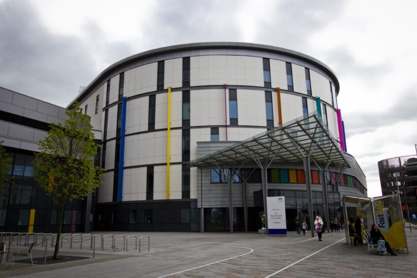 Royal Hospital for Sick Children in Glasgow