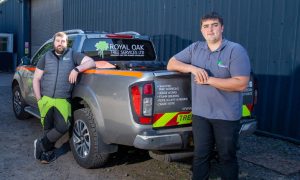 Until recently Royal Oak Tree Services in Arbroath was run by Jake and Callum Bedwell. Image: Paul Reid.