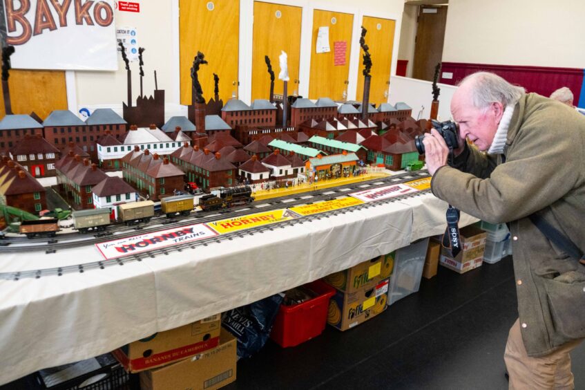 Bayko model railway building collection of Kirriemuir's Dale Smith.