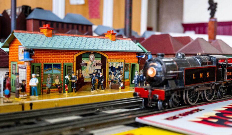 Kirriemuir model railway exhibition.