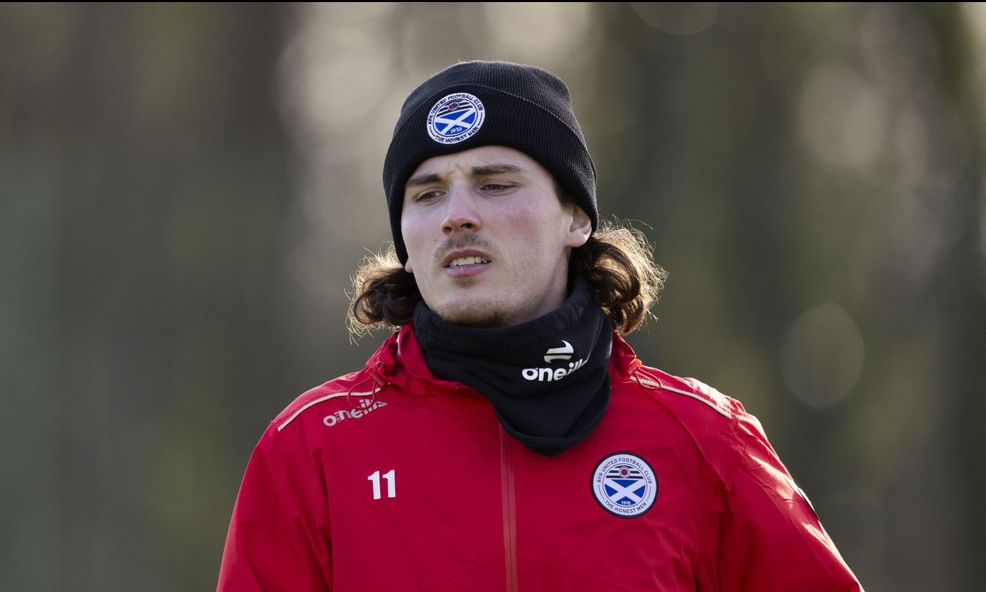 Logan Chalmers in training with Ayr