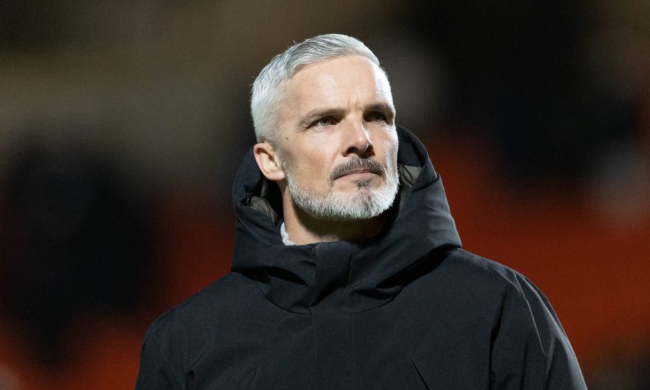 Dundee United manager Jim Goodwin.
