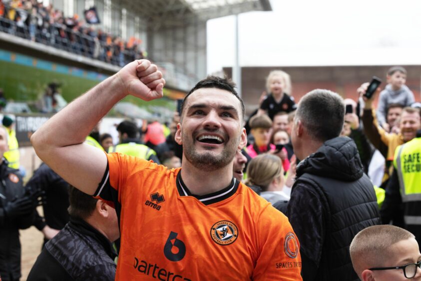 DUndee United ace Tony Watt will be back in the top-flight with the Tangerines next term