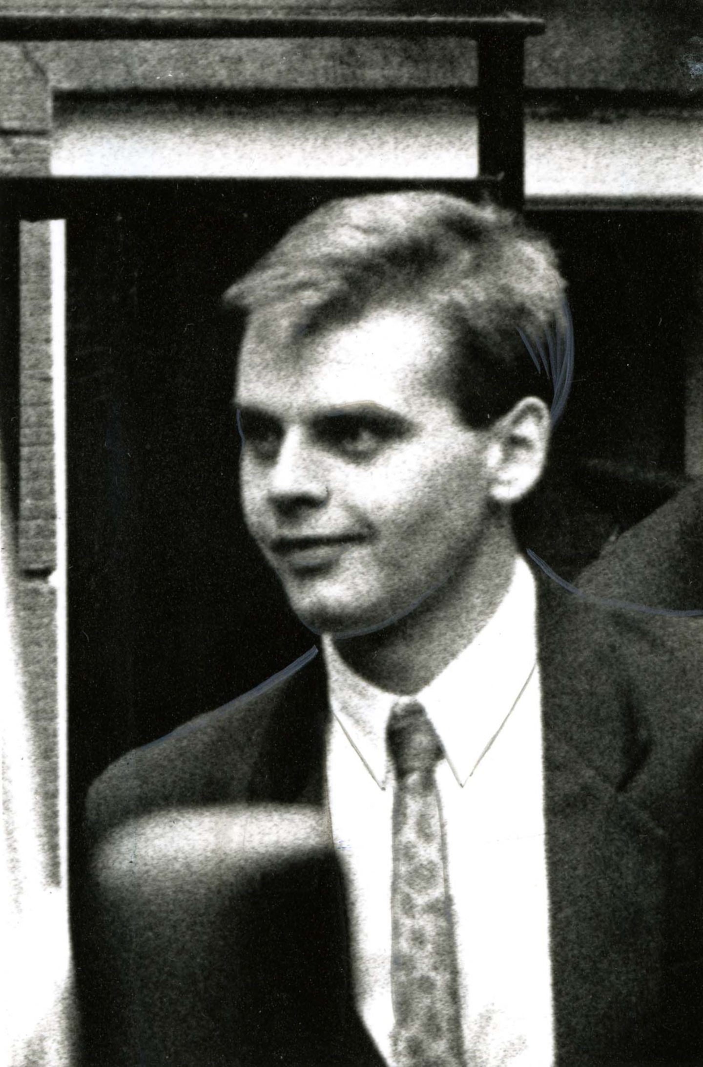 Paul Mill, wearing a suit and tie, during the trial