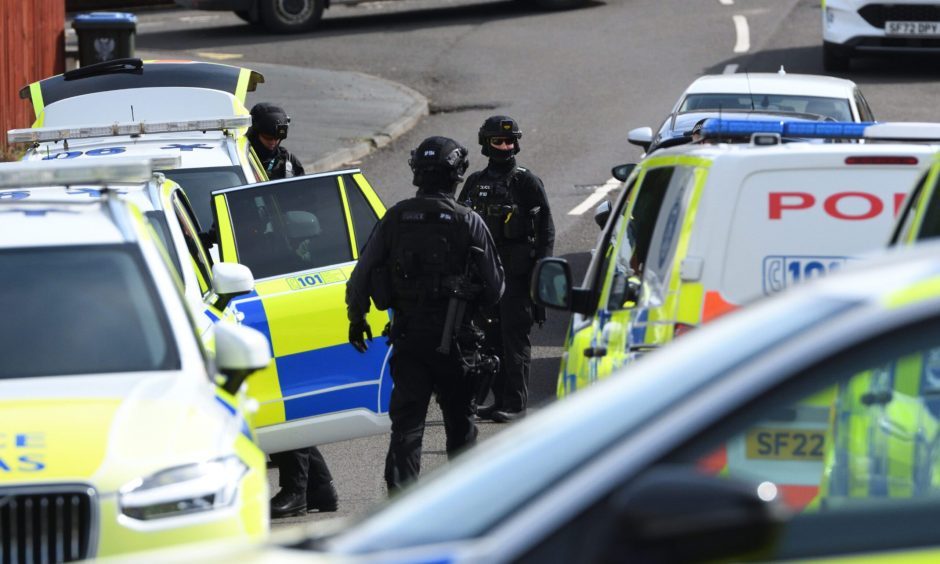 Perth armed police incident