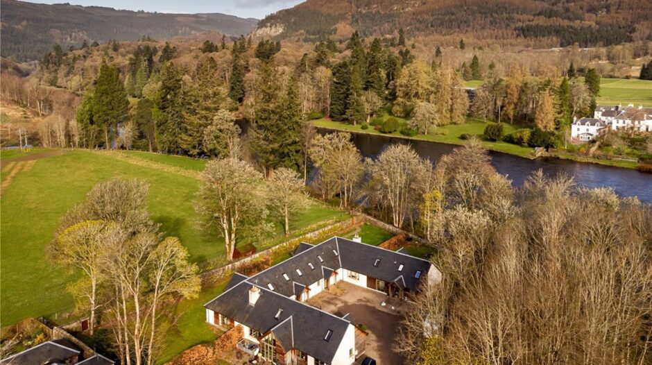 For sale Dunkeld Cottage in 'secluded' walled garden