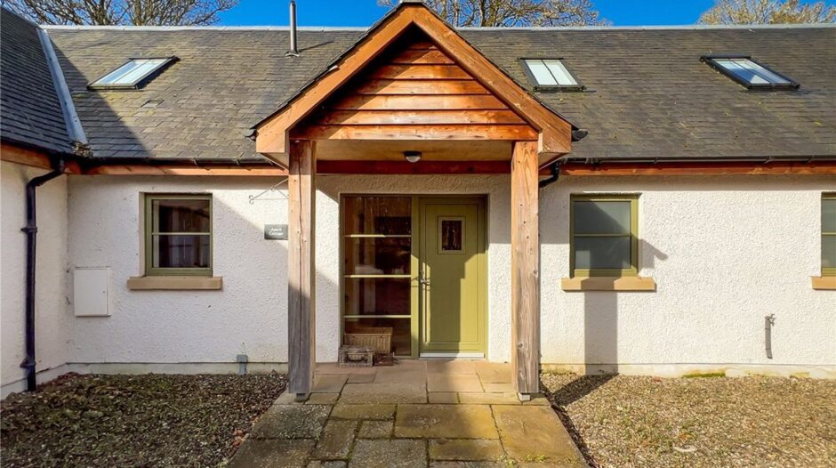 For sale Dunkeld Cottage in 'secluded' walled garden