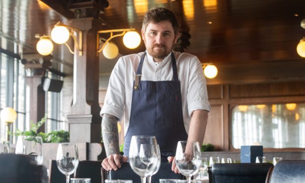 Billy Boyter of The Cellar in Anstruther recently took on the role of executive chef at Rusacks Hotel, St Andrews. Image: Alan Richardson.