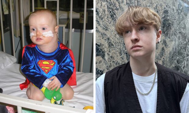 Brodie Brown was born with a rare condition called lymphangioma, but overcame his health struggles to find musical success. Images: Supplied.