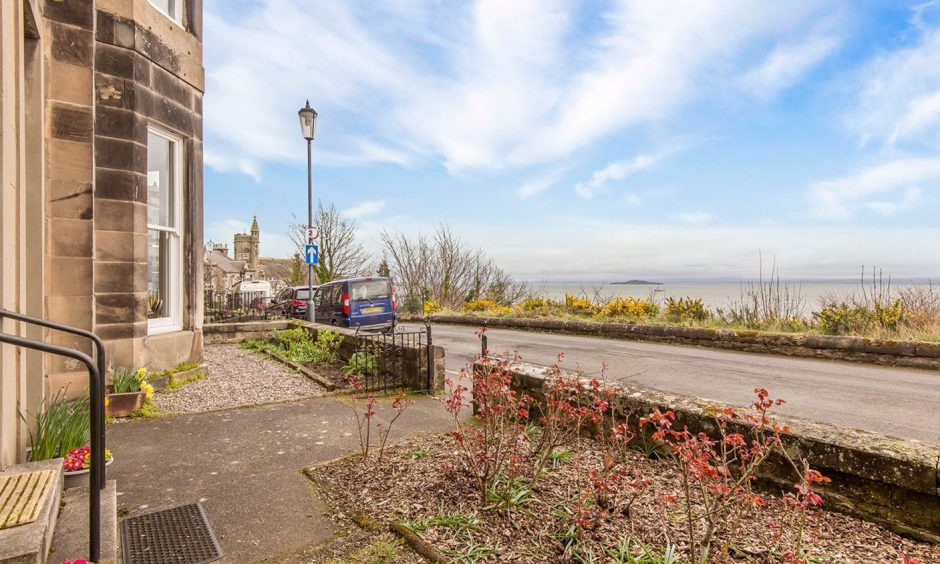 This property has views straight over the North Sea.