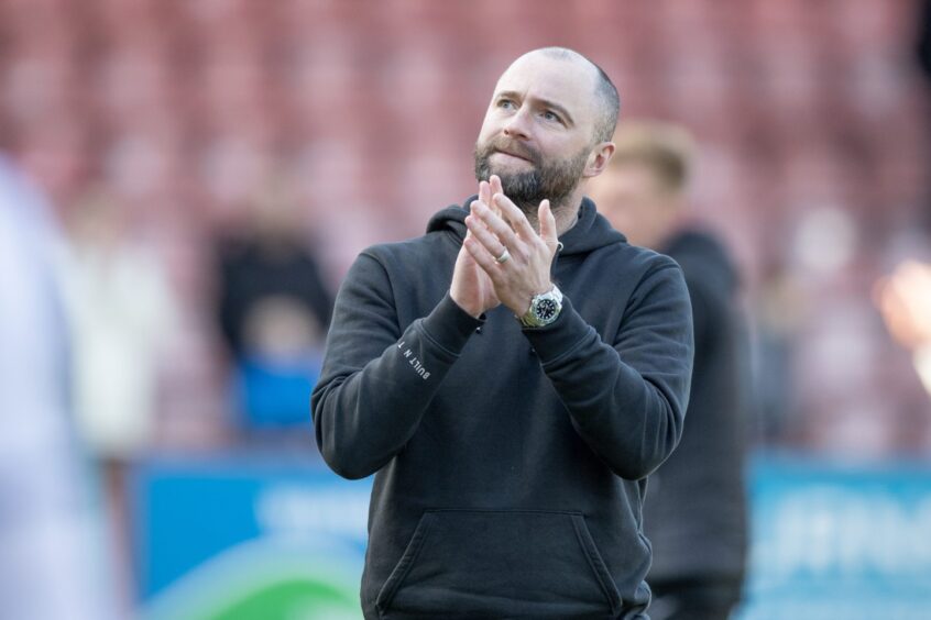 Dunfermline boss James McPake. Image: Craig Brown / DAFC