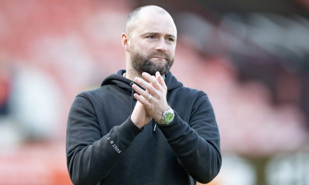 Dunfermline Athletic F.C. manager James McPake.