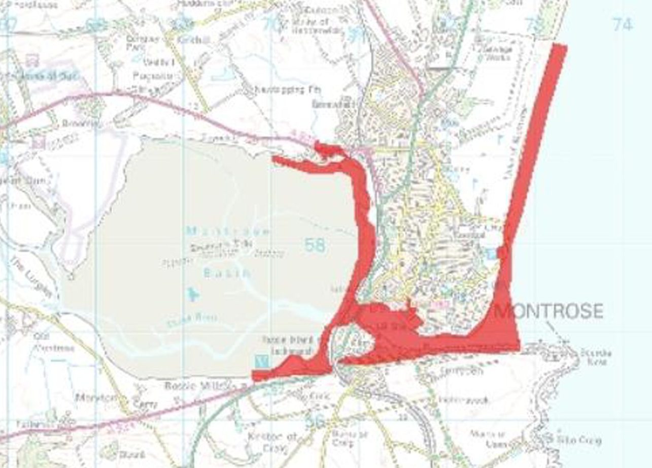 Montrose flood warning