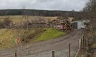 Mr Sinclair was working for DK Logs at Aberfeldy when the fatal accident happened. Image: Google.