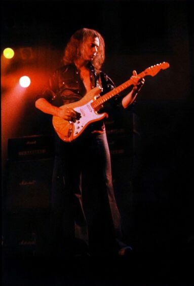 Ritchie Blackmore in Dundee.
