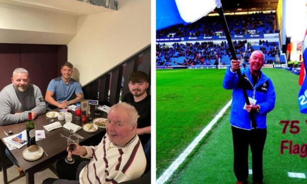 Rangers fans are asked to pay tribute to Fife grandad Davie Murray in minute's applause