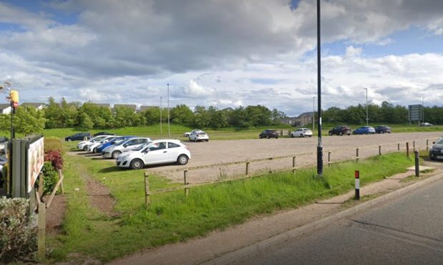 The EV hub will be built beside the A92 at Ethiebeaton Park. Image: Google