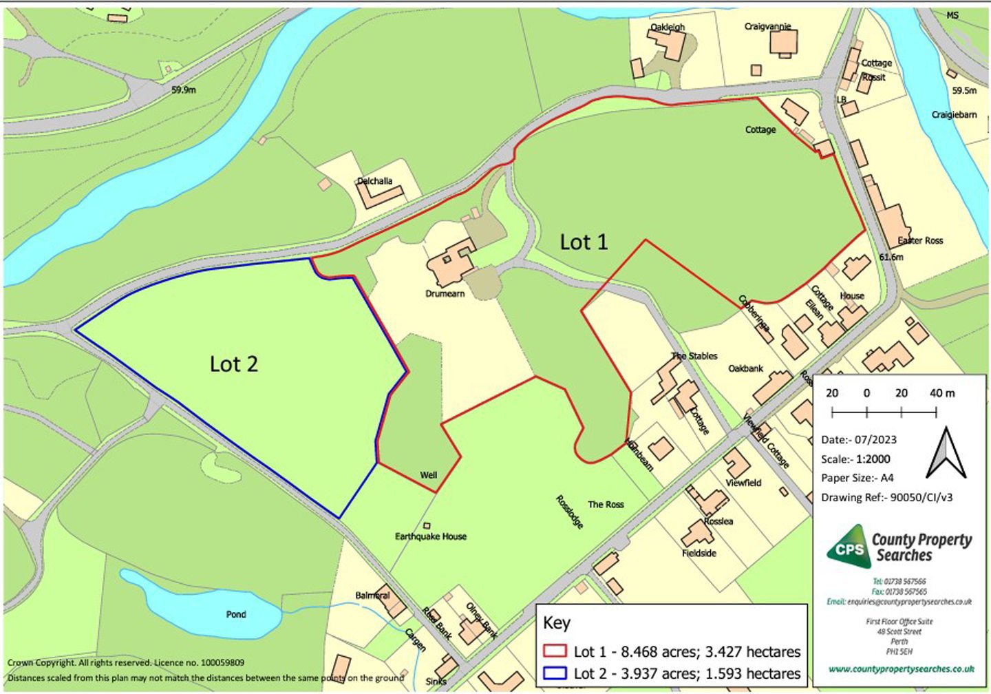 Drumearn House in Comrie is being sold in separate lots.