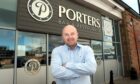 Kevin Webster of Porters Restaurant. Image: DC Thomson