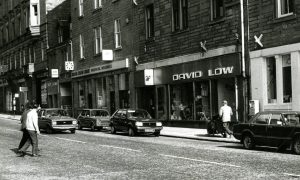 David Low was a fixture in Commercial Street for generations. Image: DC Thomson.
