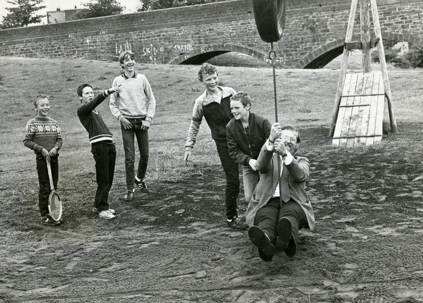 Jump back in time and take a spin round Dundee's first BMX track