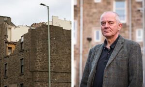 Former councillor Jimmy Black says lessons need to be learned from Blackness tenement demolition. Image: DC Thomson.
