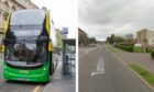 Xplore Dundee buses are coming under attack, including on Turnberry Avenue in Ardler this week. Image: Kim Cessford/DC Thomson/Google