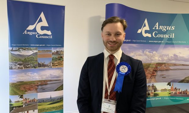 Angus by-election winner Jack Cruickshanks. Image: Liam Rutherford.