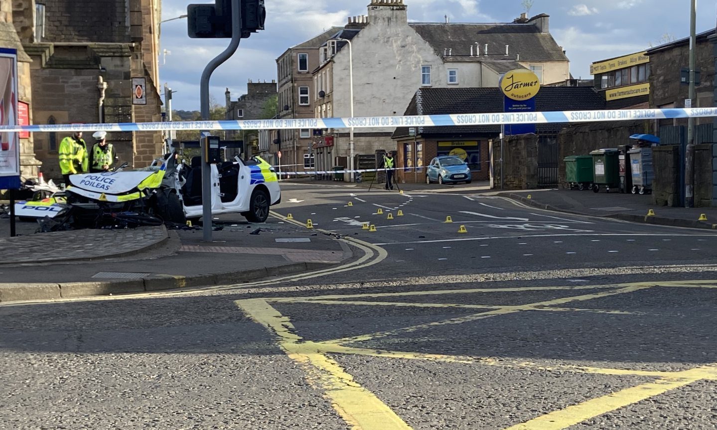 Investigations underway following a crash on Princes Street, Perth