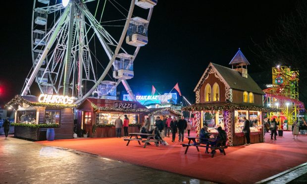 Dundee City Council is hoping to create a Christmas village following last year's Winterfest debacle. Image: Kim Cessford/DC Thomson.