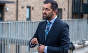 Humza Yousaf in Dundee