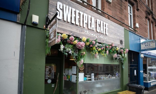 Sweetpea Cafe on Brook Street in Broughty Ferry
