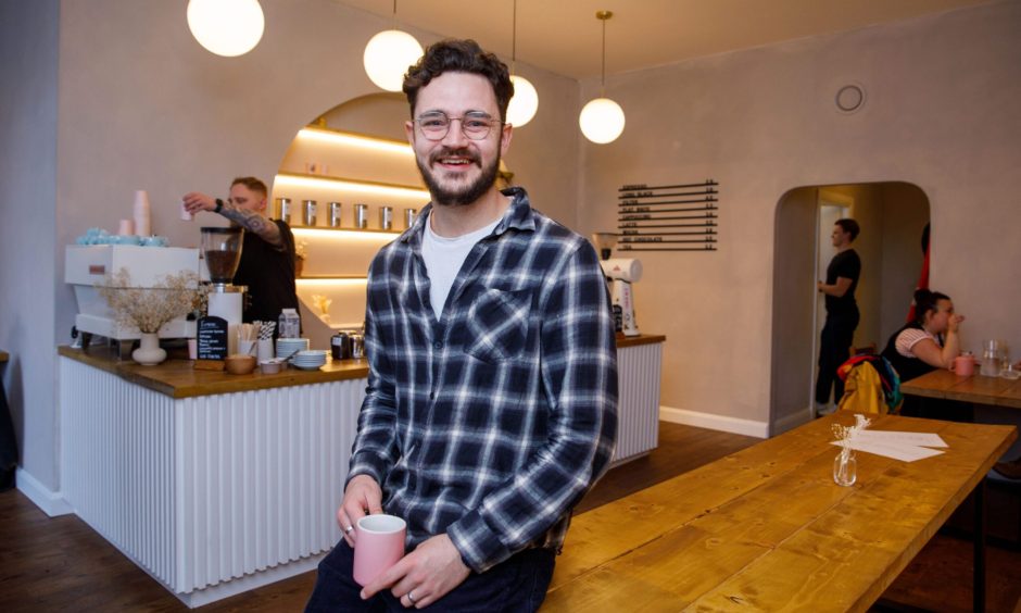 Mark Edwards is part of the team behind Höfn coffee shop.