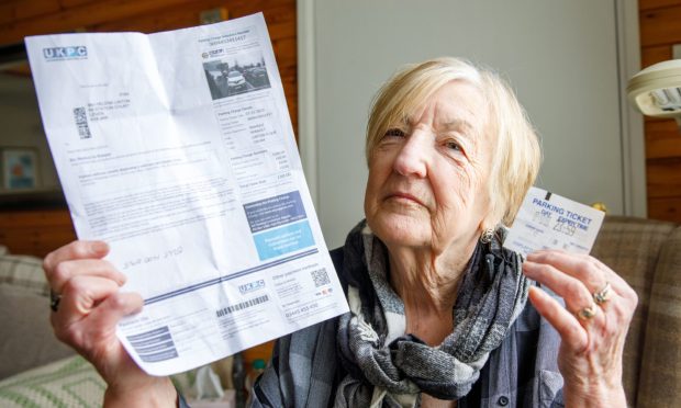 Helena Linton is being pursued for a parking fine by UKPC despite having a valid ticket.
