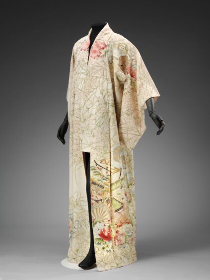 Kimono owned by the late Queen frontman Freddie Mercury. 