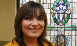 Lorraine Kelly following her honorary degree in 2008. Image: DC Thomson.