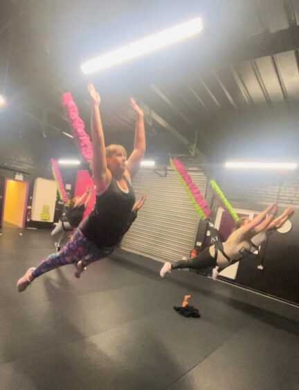 Club One Fitness in Montrose is one of the few fitness facilities across the country which offers Bungee fitness classes for women and children.