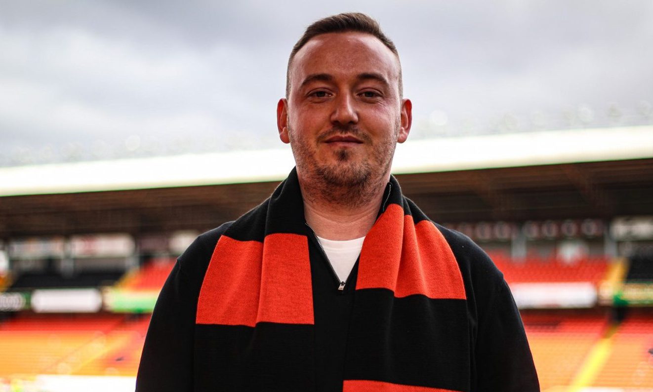 Dundee United's new head of recruitment Michael Cairney. Image: Dundee United FC.