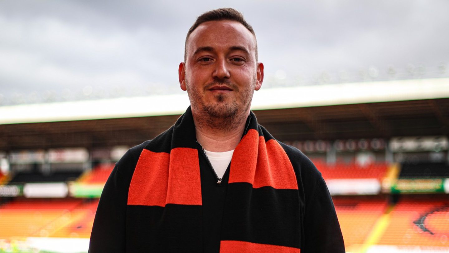 Dundee United's new head of recruitment Michael Cairney. Image: Dundee United FC.