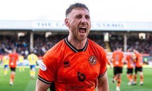 Dundee United's Louis Moult.