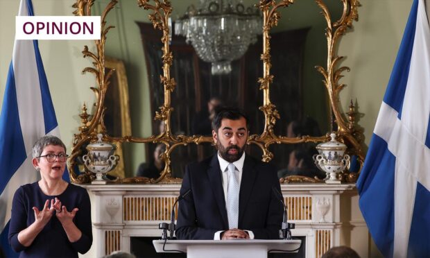 Humza Yousaf resigned as First Minister on Monday. Image: PA